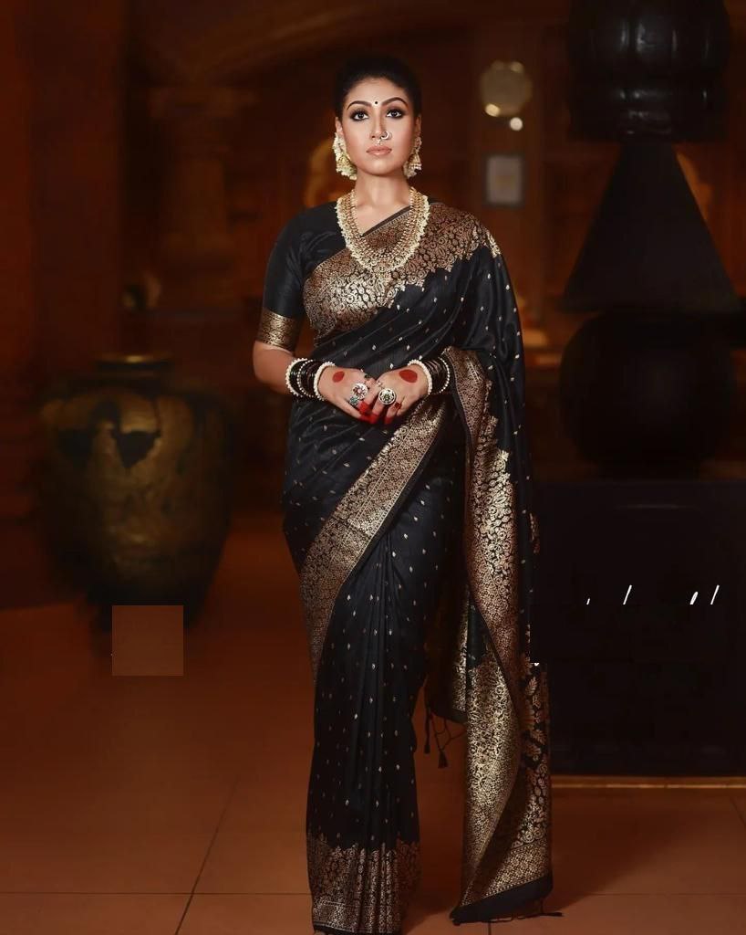 Silk Jacquard Border Saree