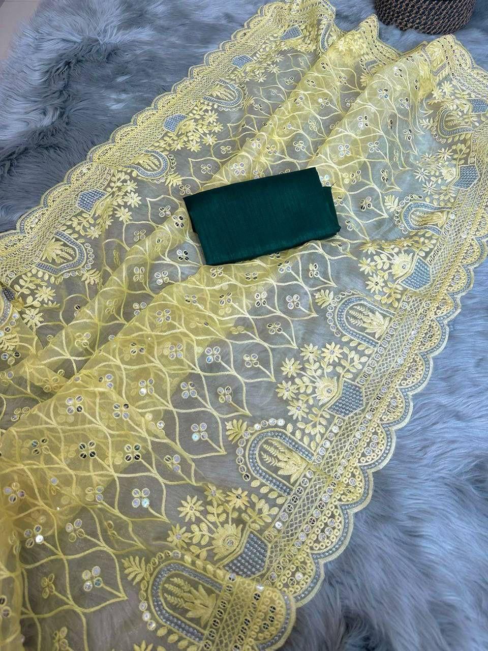 Premium Organza Saree