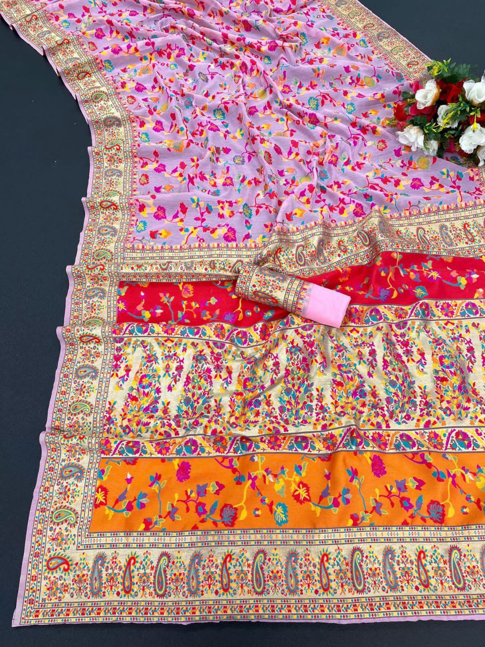 Kashmiri Silk Sarees