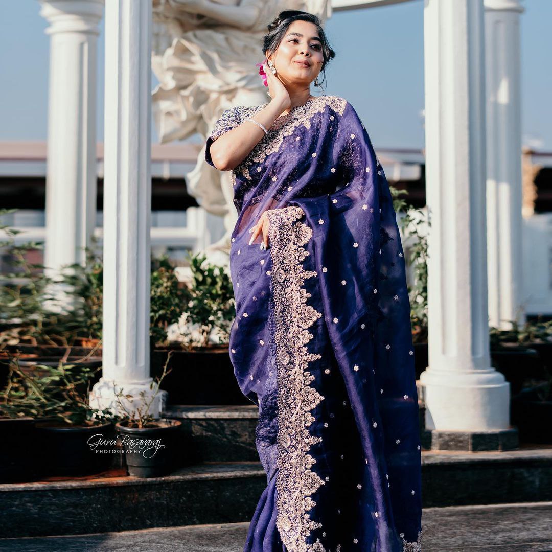 Organza Silk Saree