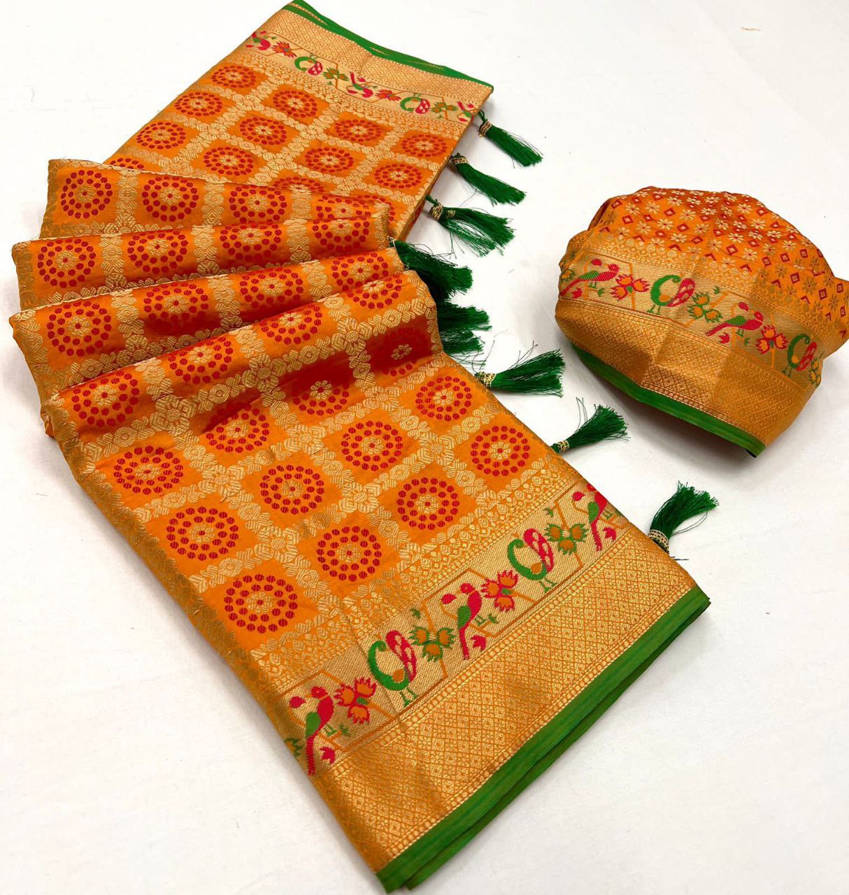 Banarasi Soft Patola Silk Saree