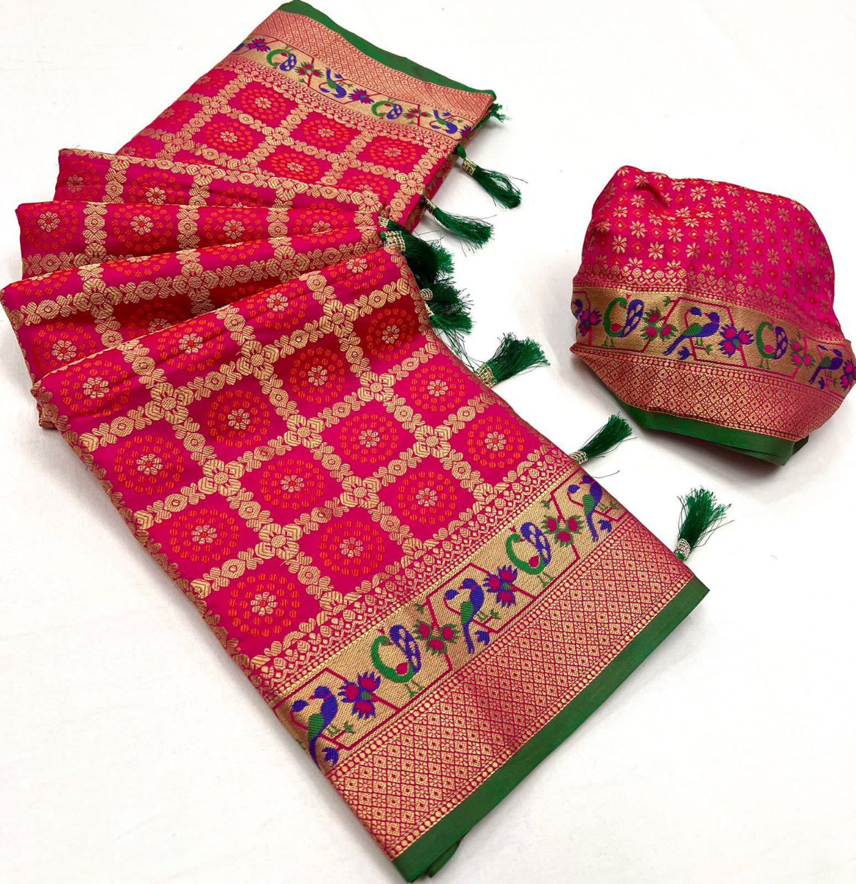 Banarasi Soft Patola Silk Saree
