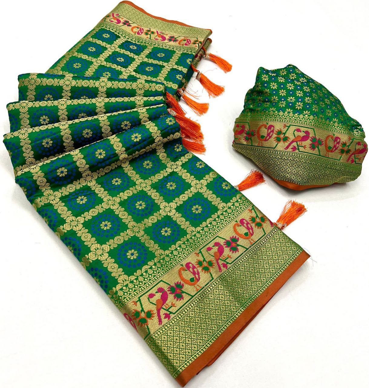 Banarasi Soft Patola Silk Saree