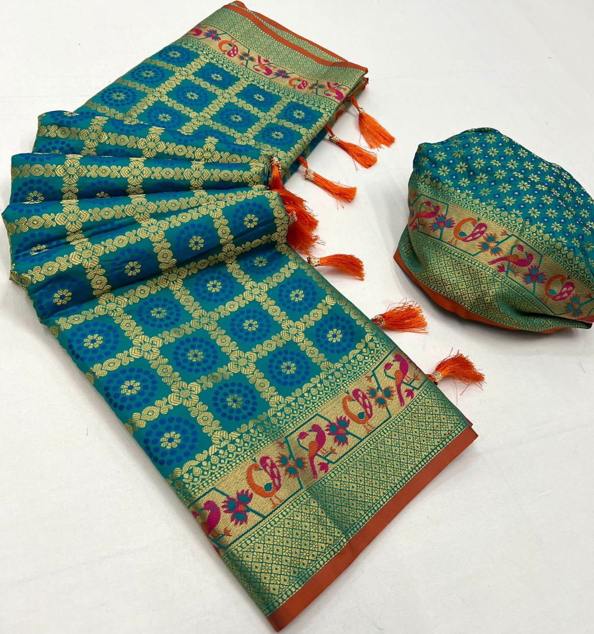 Banarasi Soft Patola Silk Saree