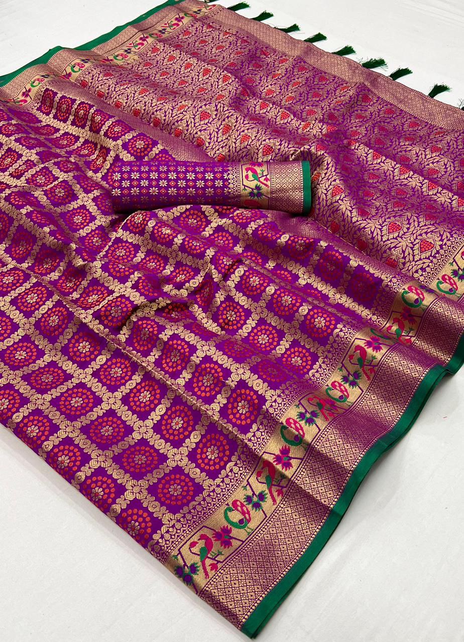 Banarasi Soft Patola Silk Saree