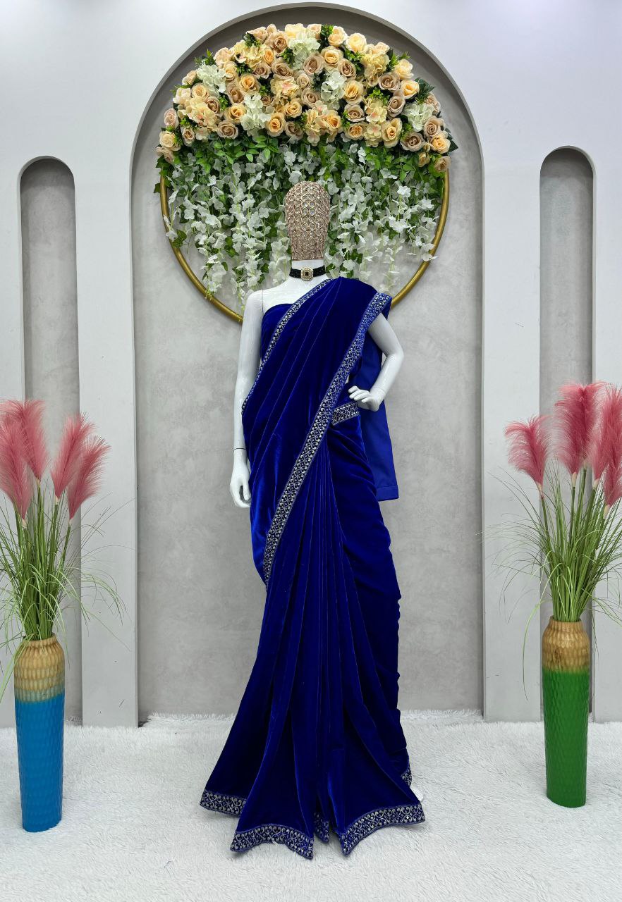 Beautiful Designer 1M Ready to Wear Saree