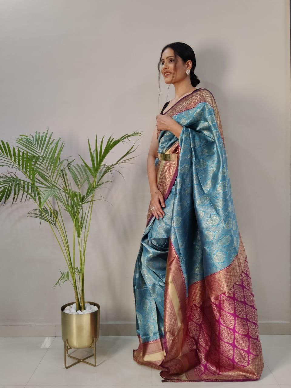 NEW READY TO WEAR 1 MIN SAREE