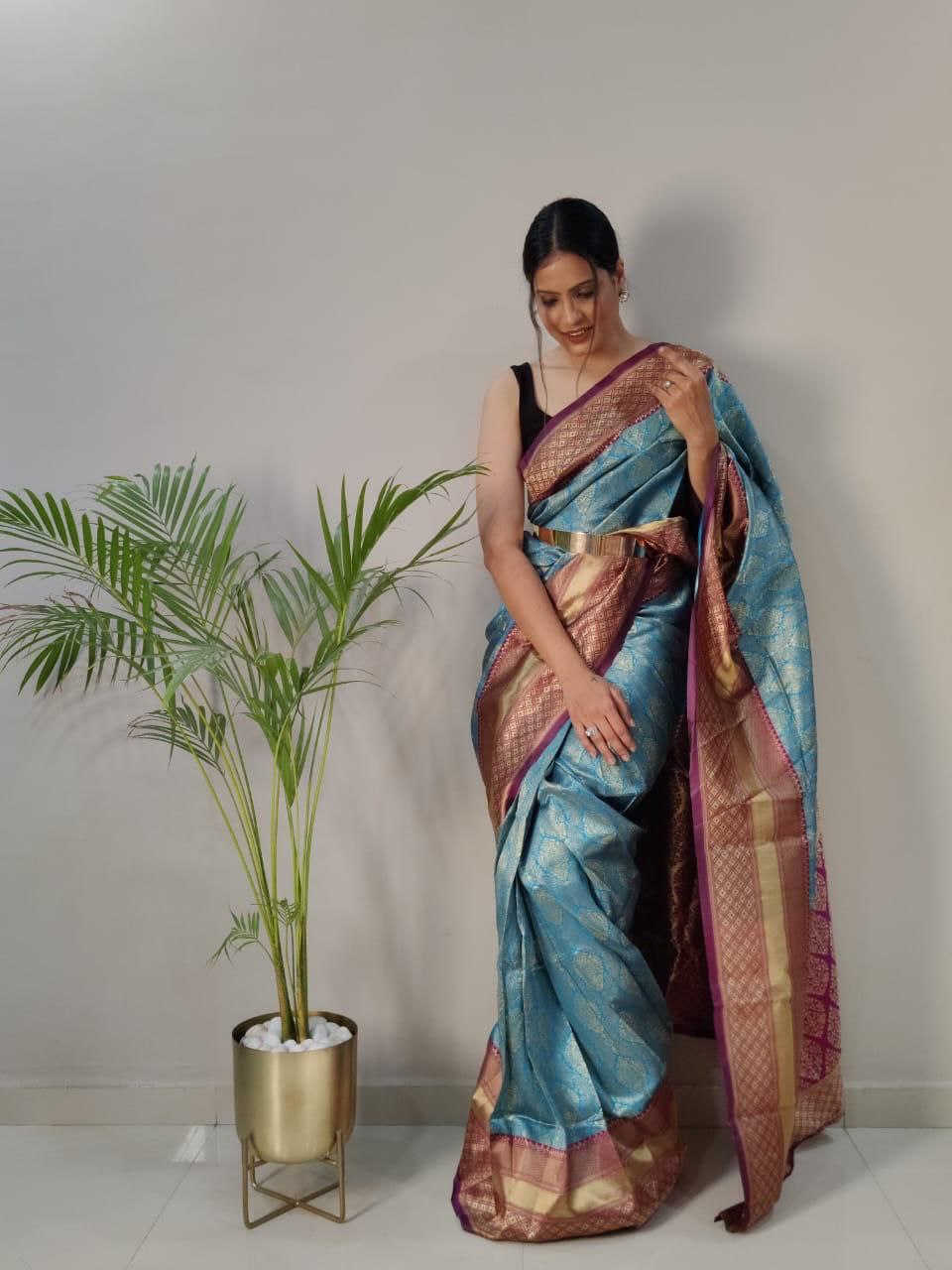 NEW READY TO WEAR 1 MIN SAREE