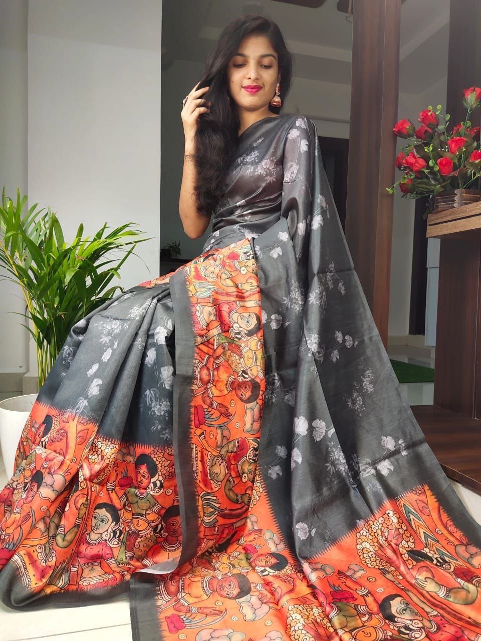 Soft Tussar Silk Saree