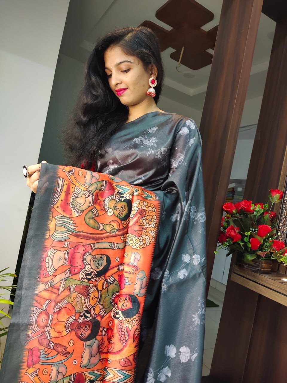 Soft Tussar Silk Saree