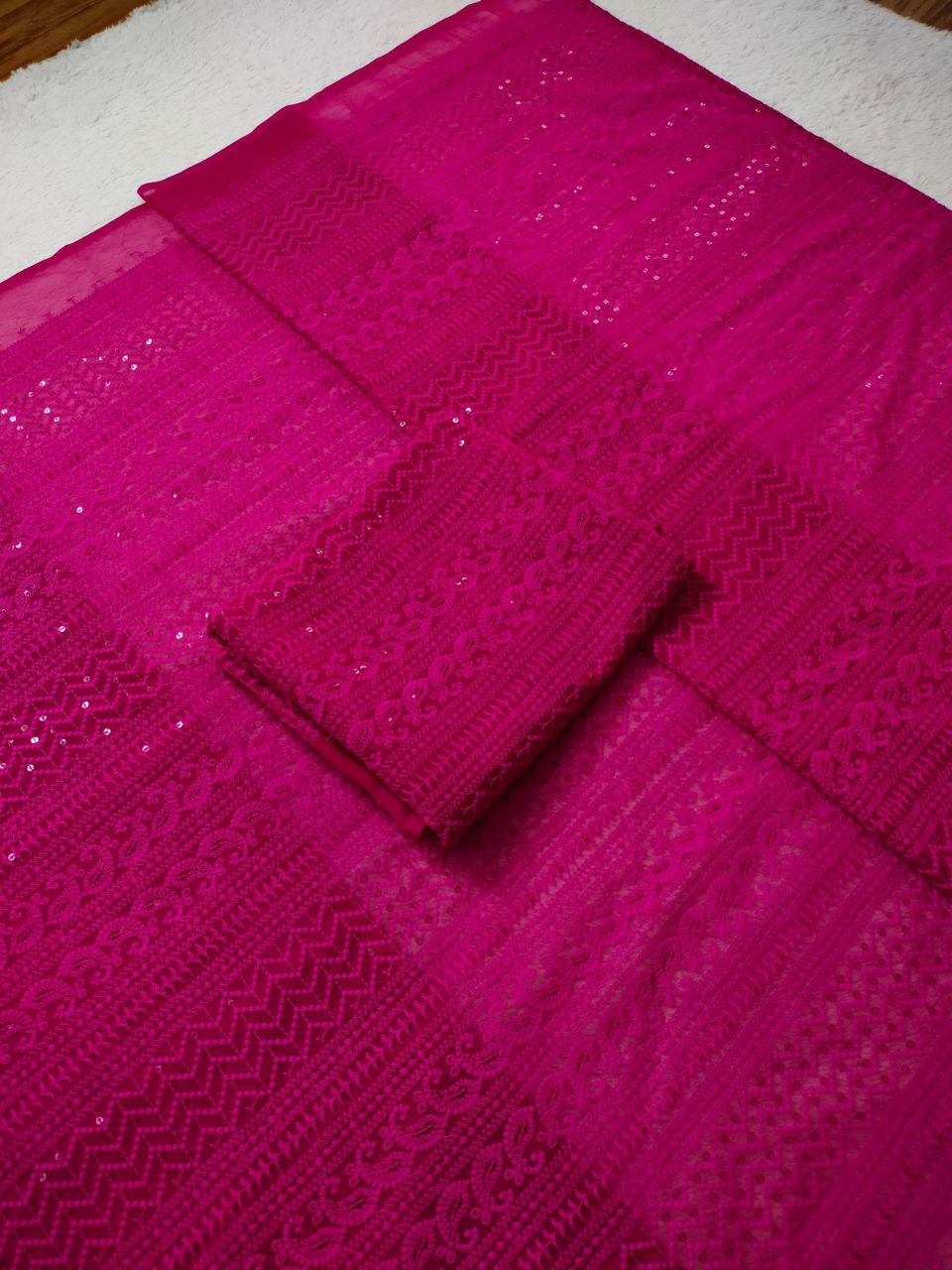 Designer Saree For Karwa chauth