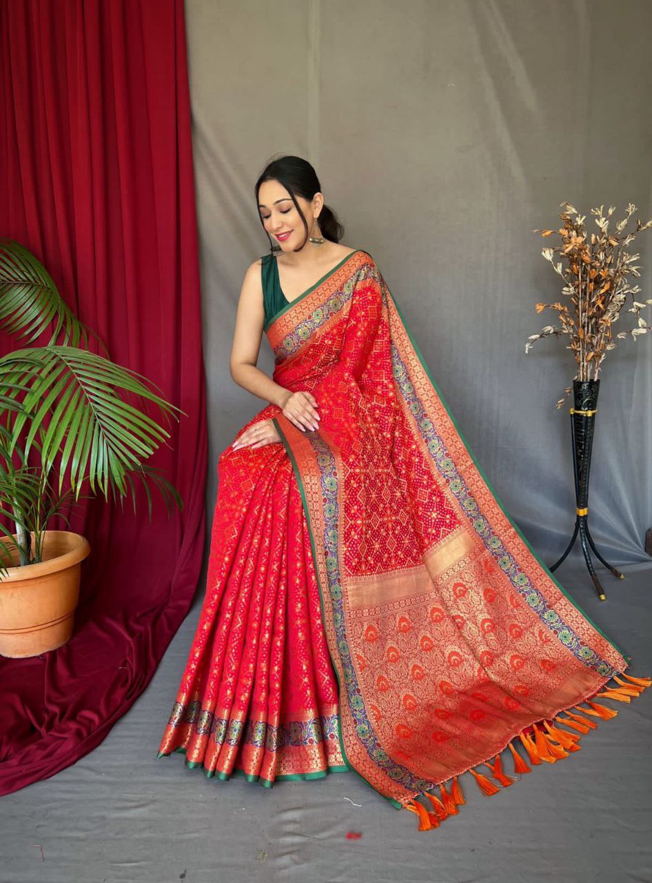 PURE PATOLA SILK SAREE