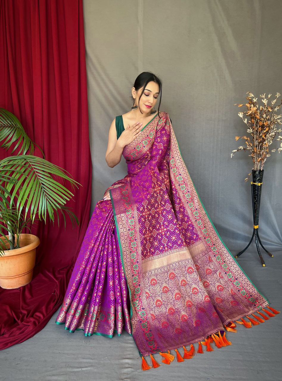 PURE PATOLA SILK SAREE