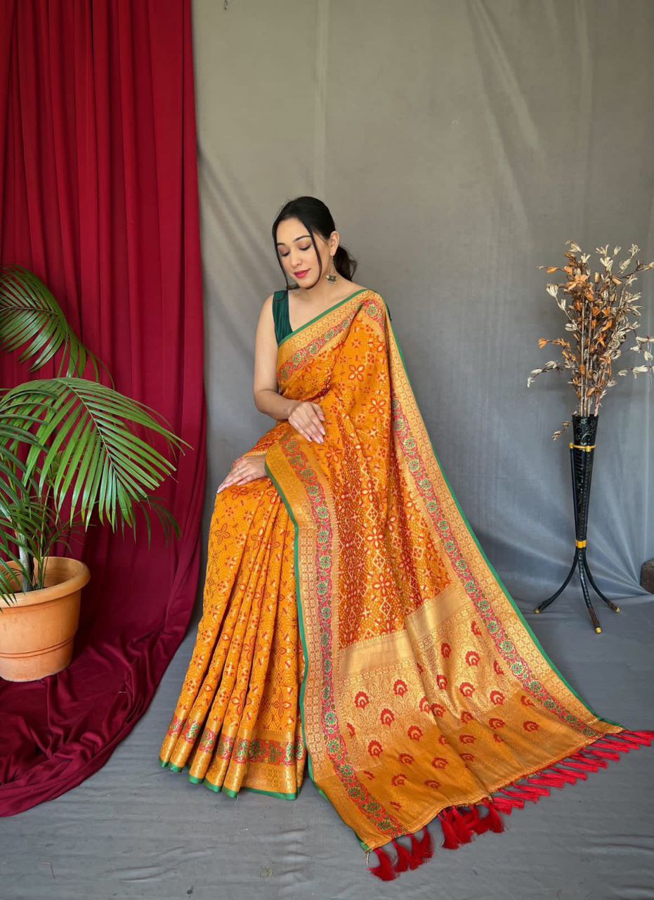 PURE PATOLA SILK SAREE