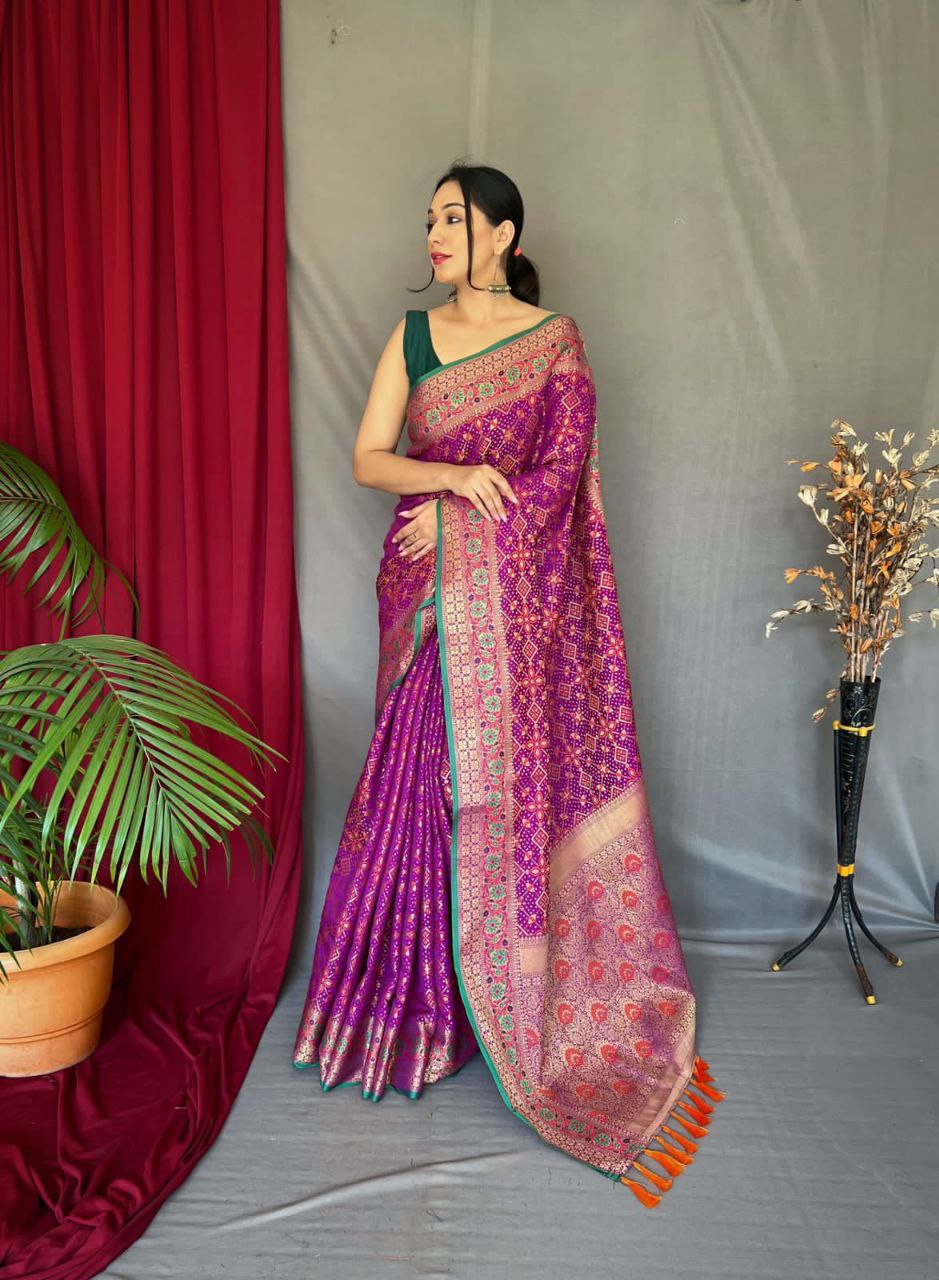 PURE PATOLA SILK SAREE