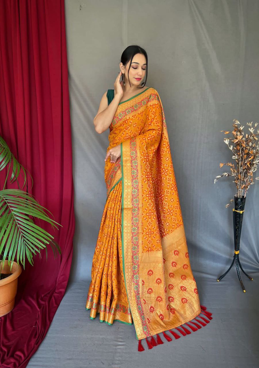 PURE PATOLA SILK SAREE