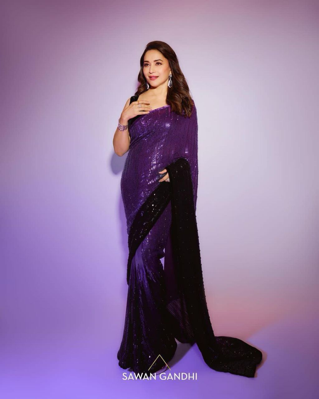 Bollywood Celebrity Premium Sequence Saree