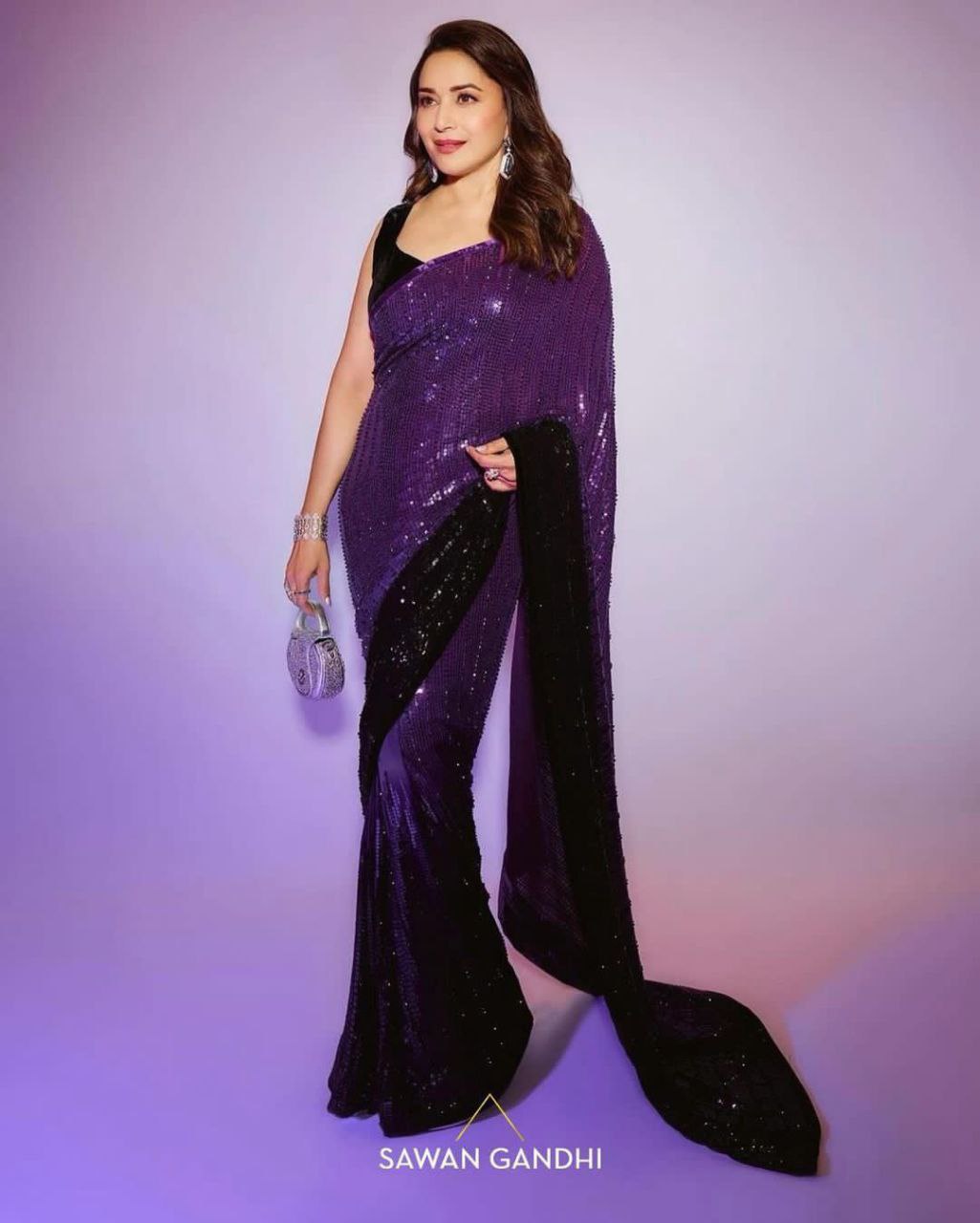 Bollywood Celebrity Premium Sequence Saree