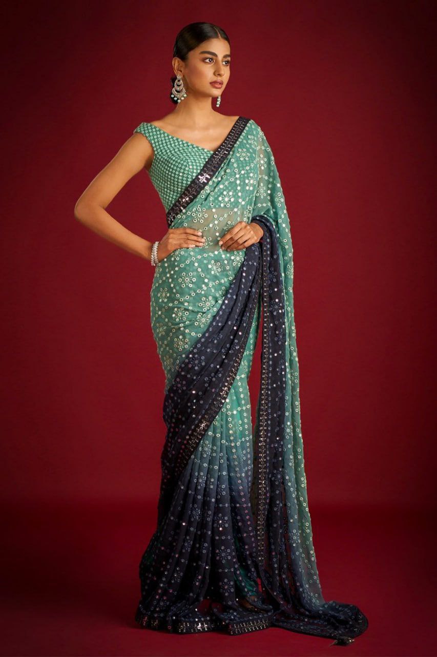 Presents New Foux Georgette saree