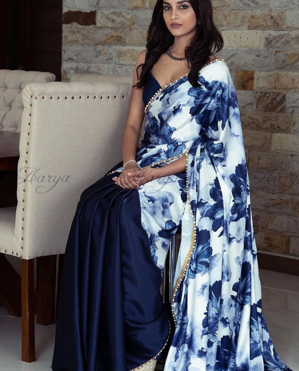 Japan Satin Saree