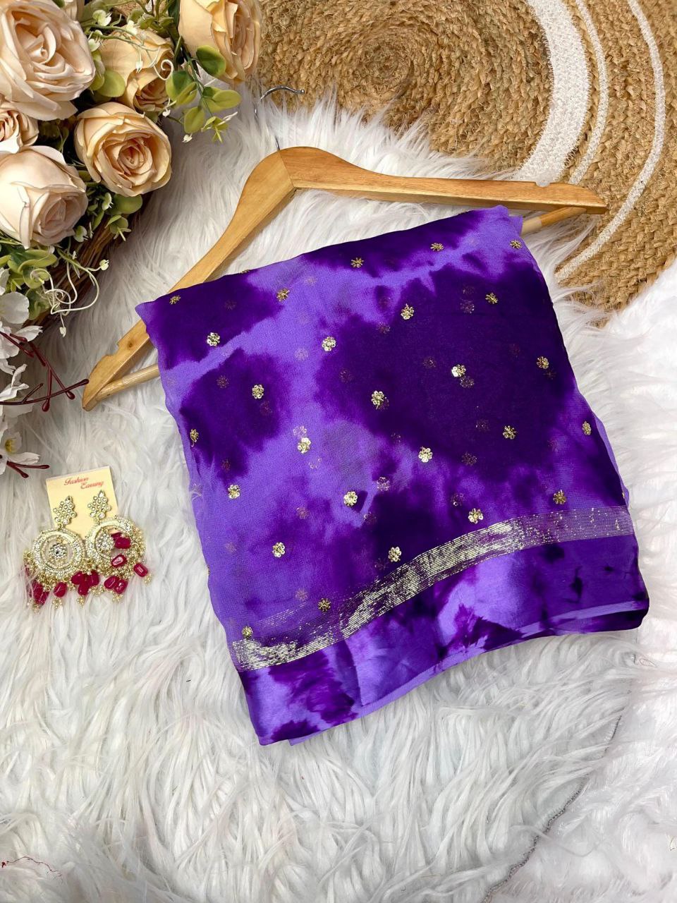 Pure soft viscose saree