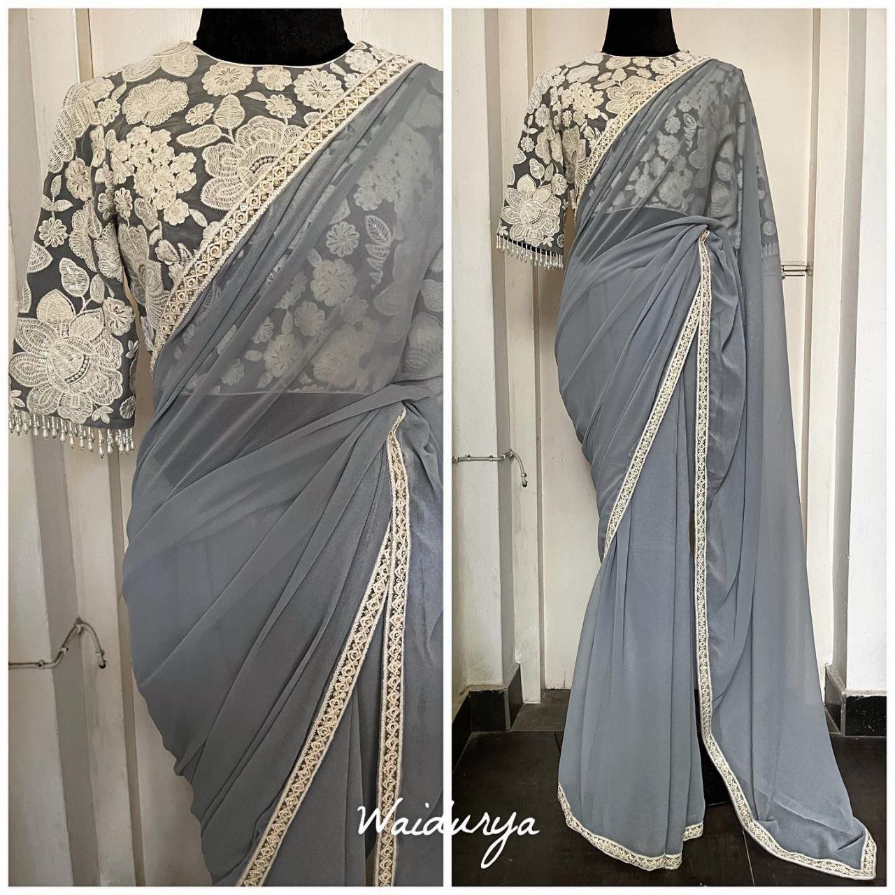 Presenting most beautiful sequance saree