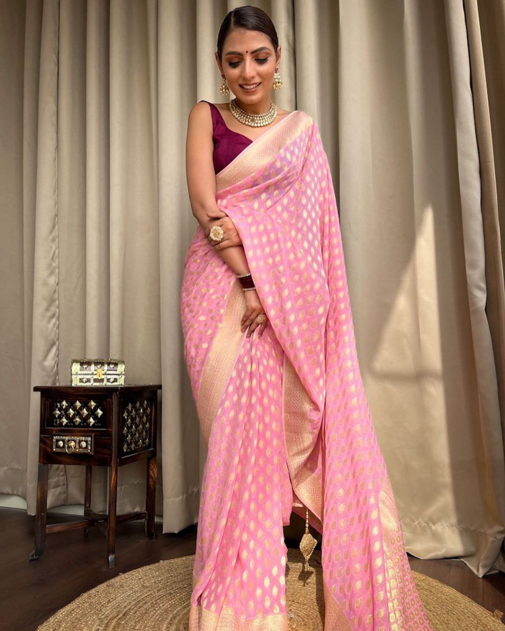 BEAUTIFUL RICH PALLU SAREE