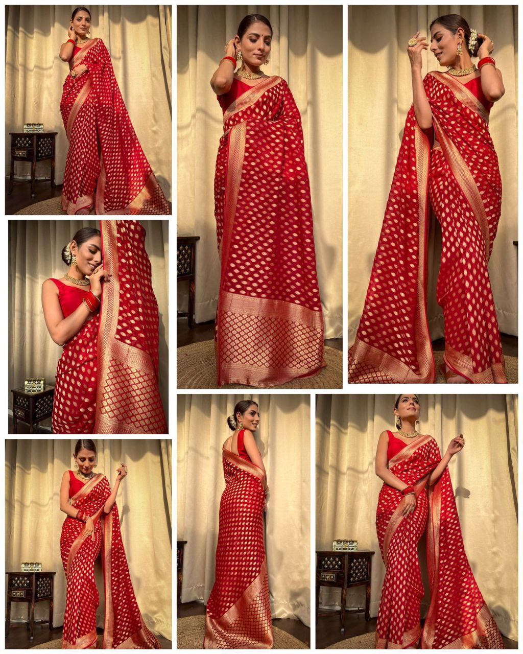 BEAUTIFUL RICH PALLU SAREE