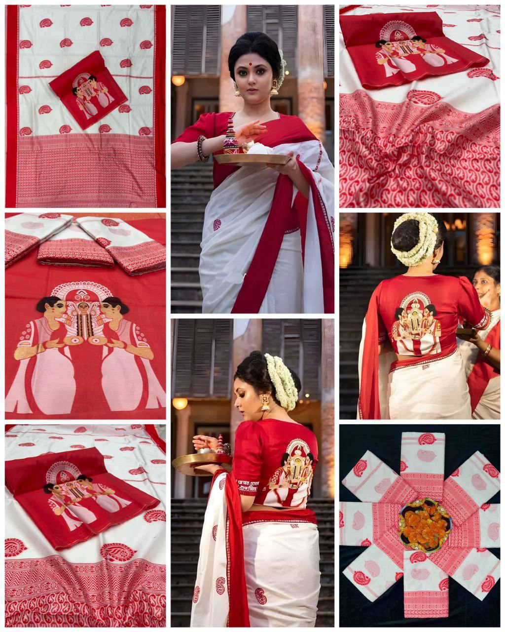 Exclusive Lichi silk saree