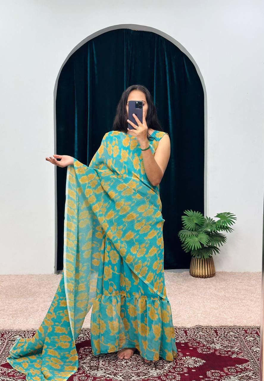 NEW ONE GOWN-SAREE