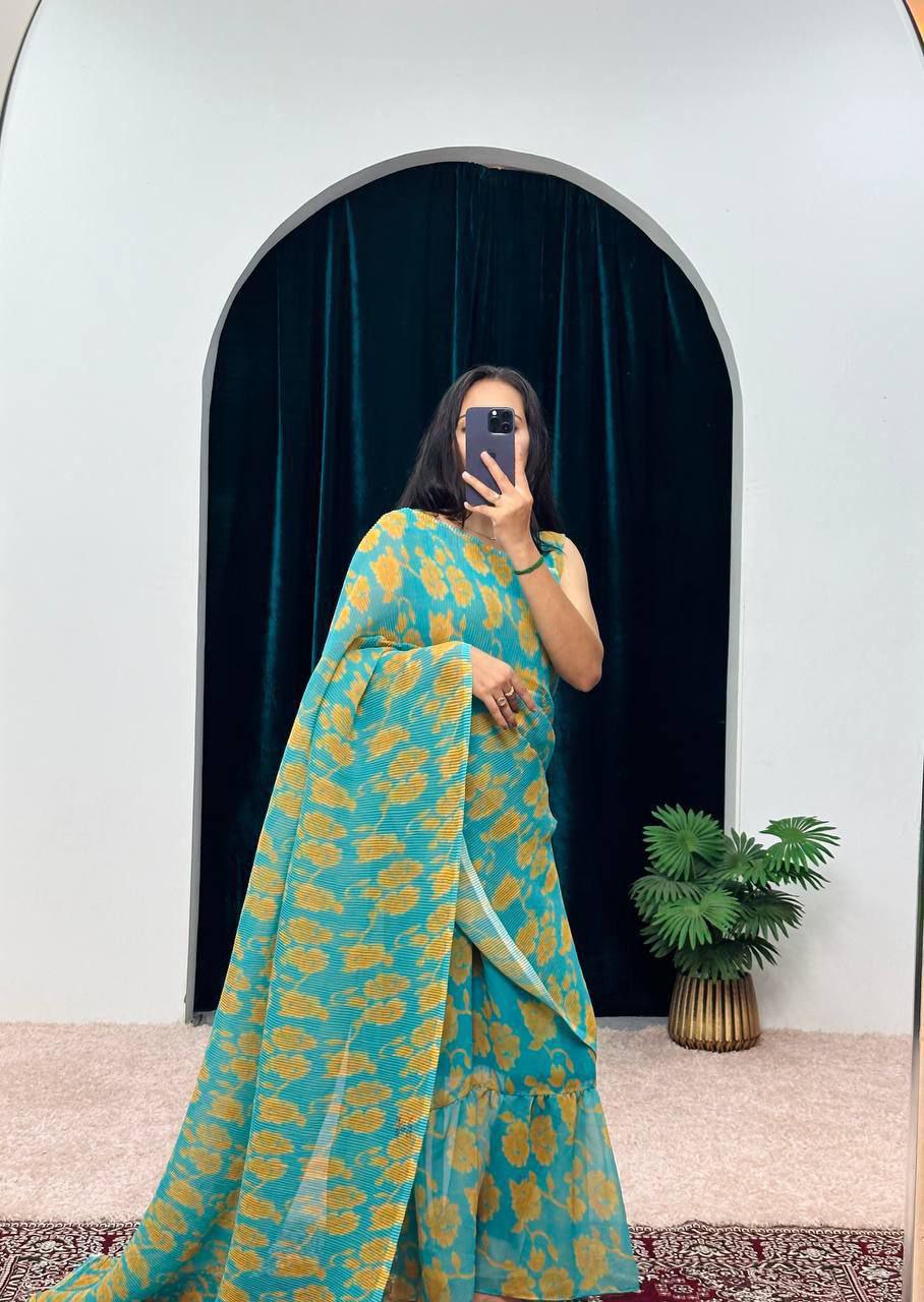 NEW ONE GOWN-SAREE