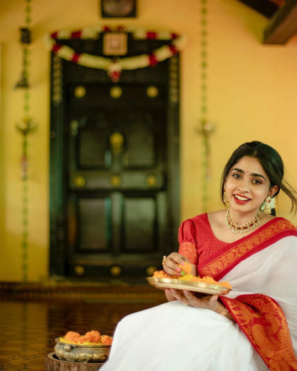 POOJA SPEACIAL & DIWALI FESTIVAL SPECIAL SAREE
