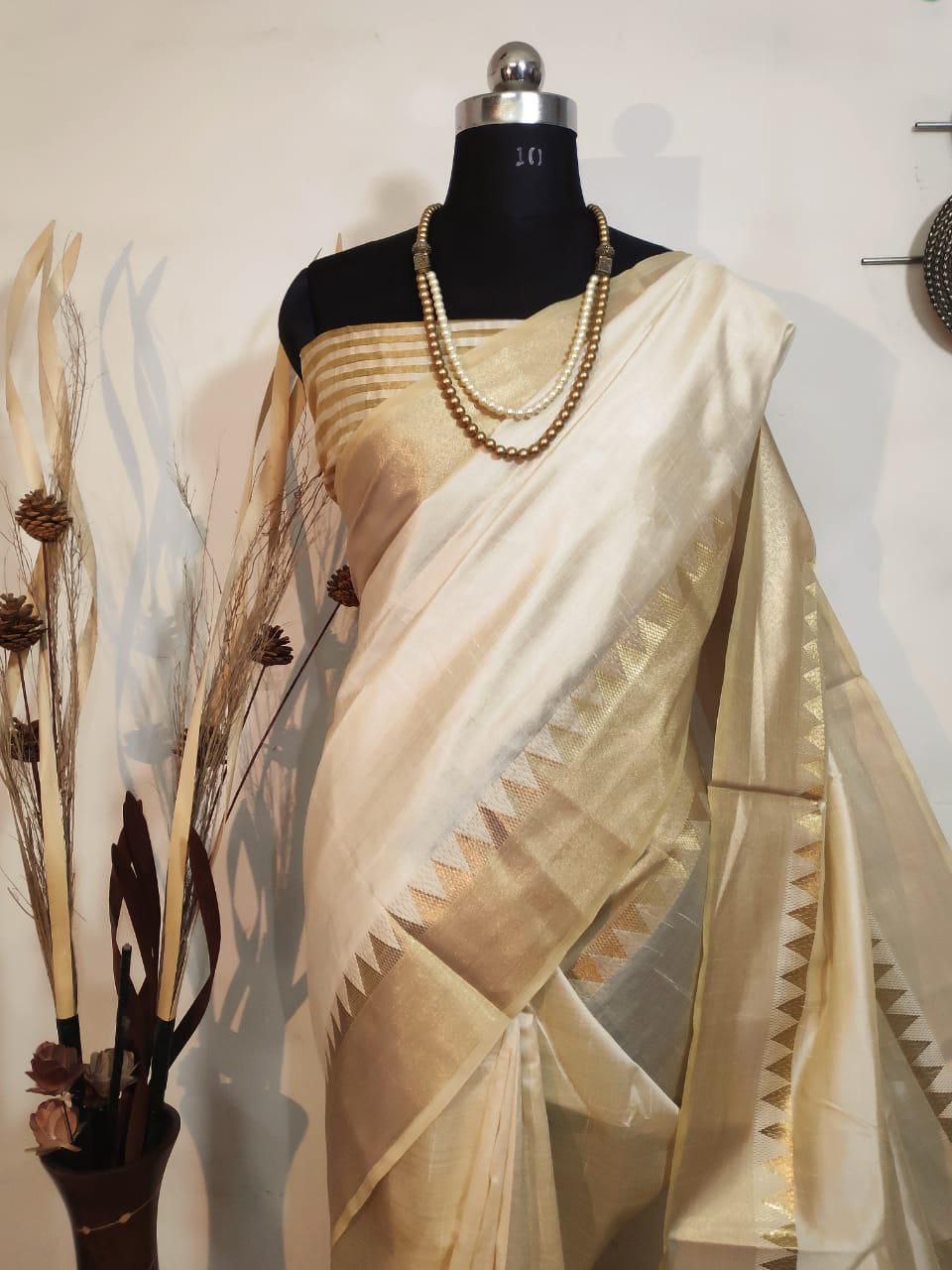 Aasam silk weaving saree