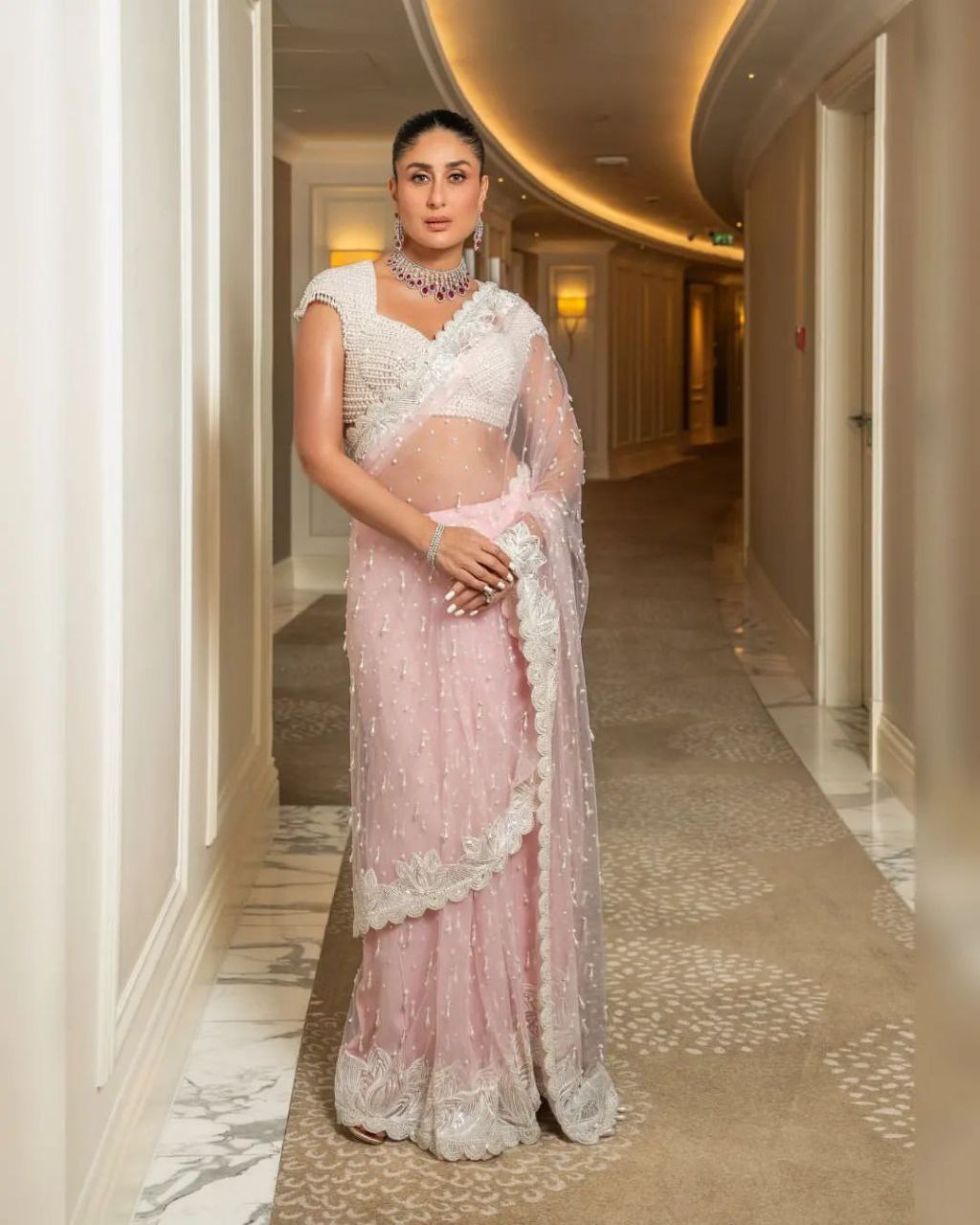 Bollywood BlockBuster Kareena Kapoor Design saree