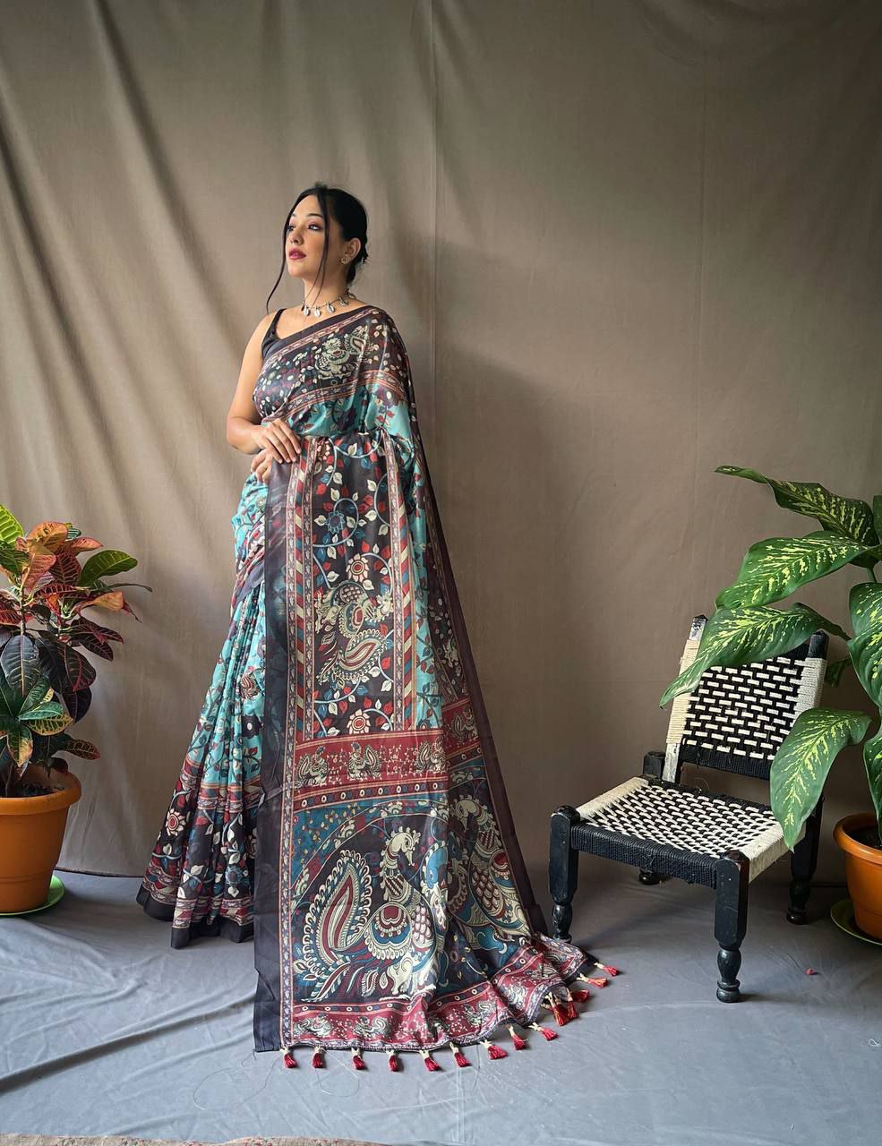 COTTON KALAMKARI SAREE