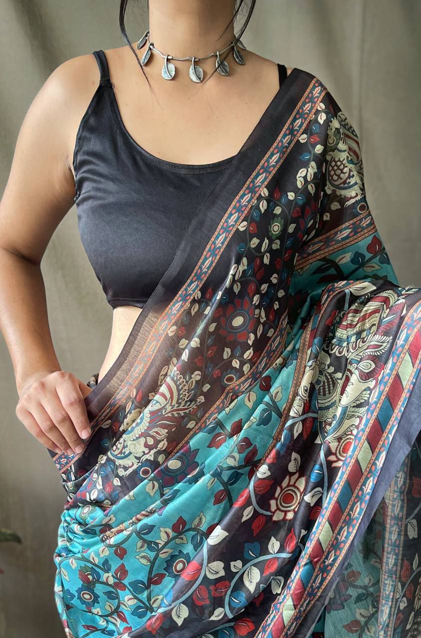 COTTON KALAMKARI SAREE