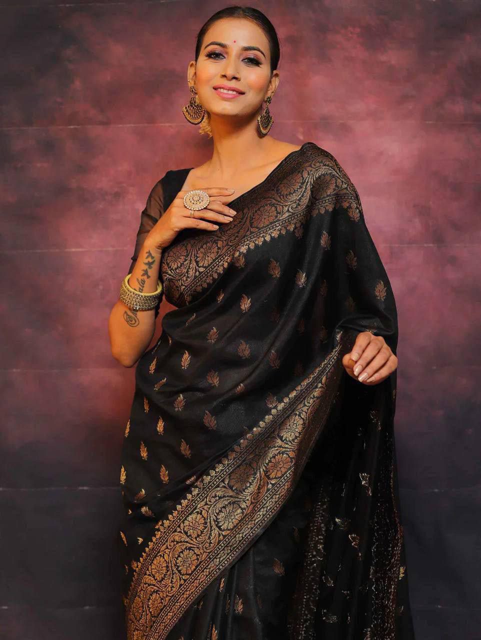 SOFT LICHI SILK SAREE