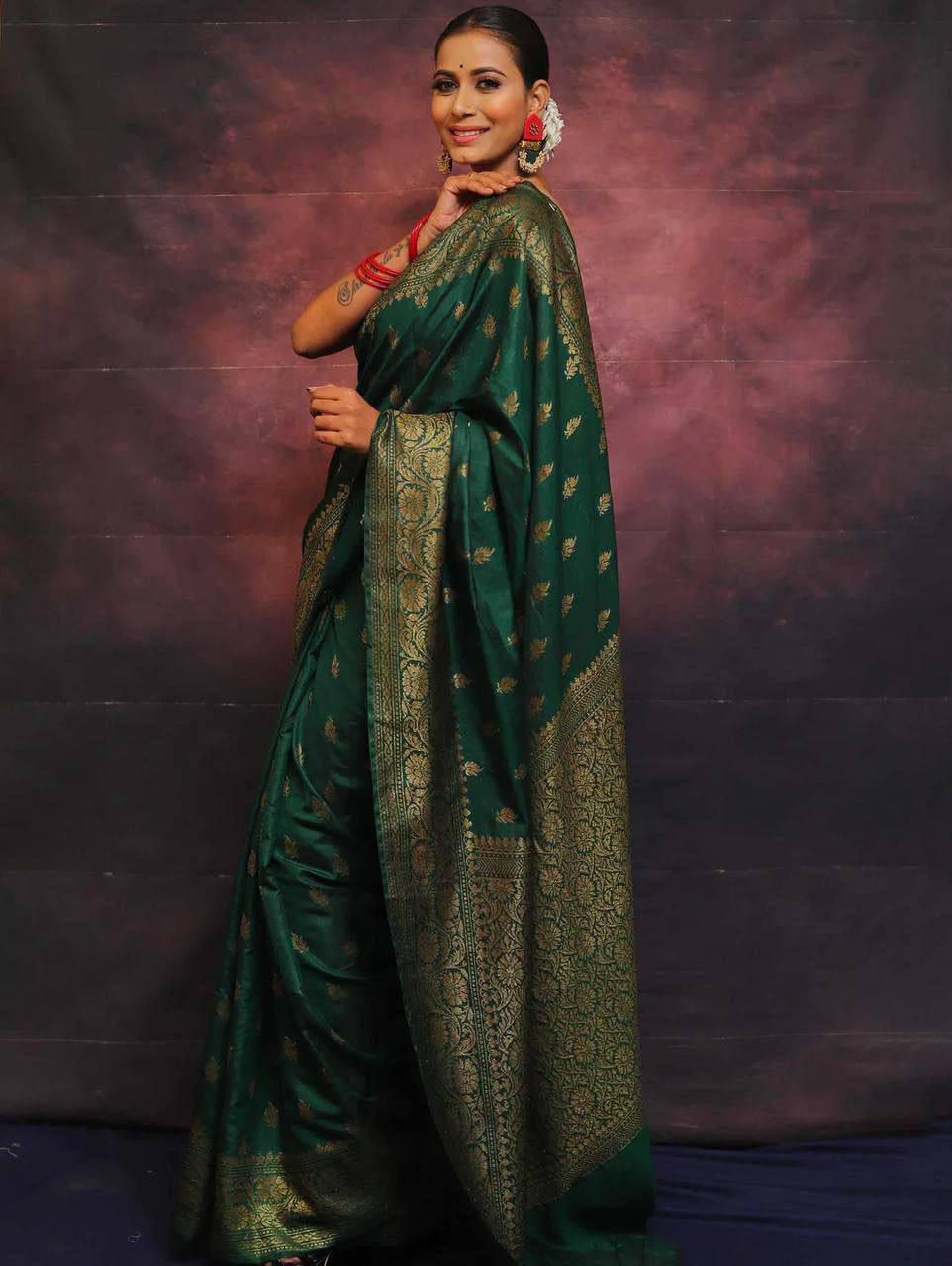 SOFT LICHI SILK SAREE