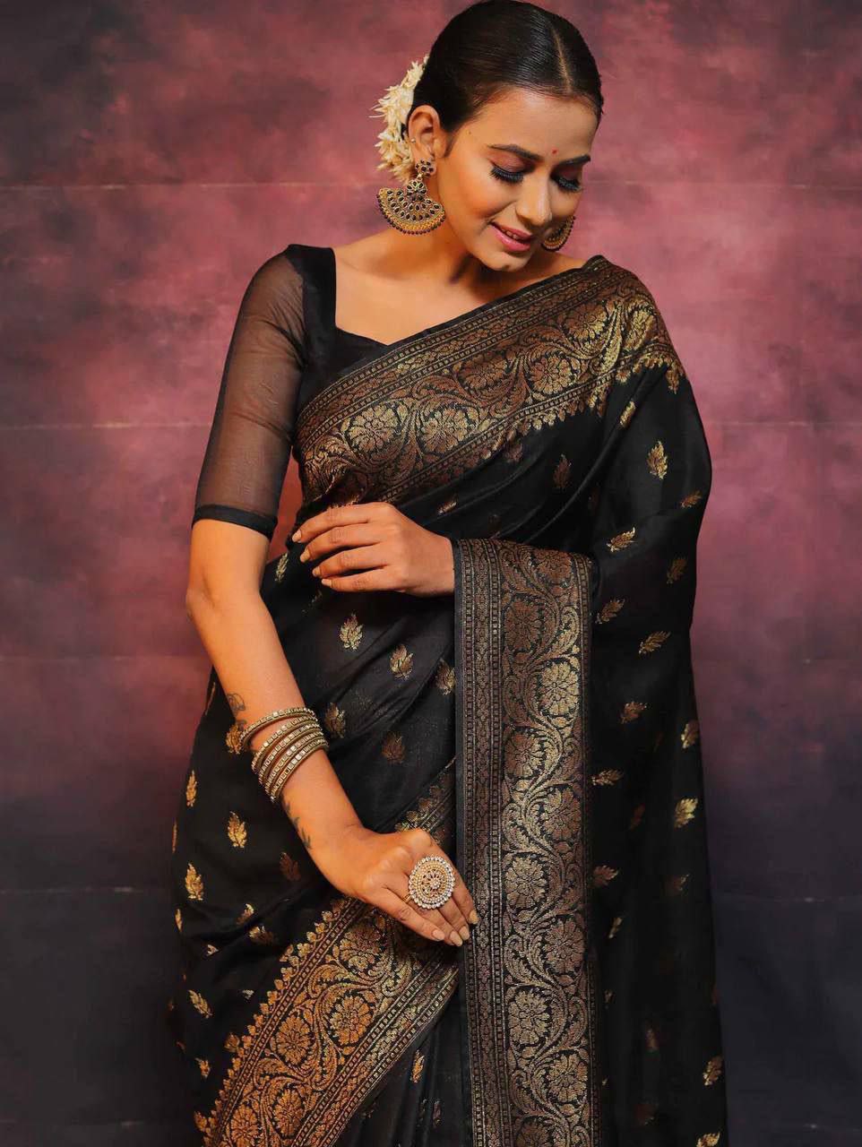 SOFT LICHI SILK SAREE