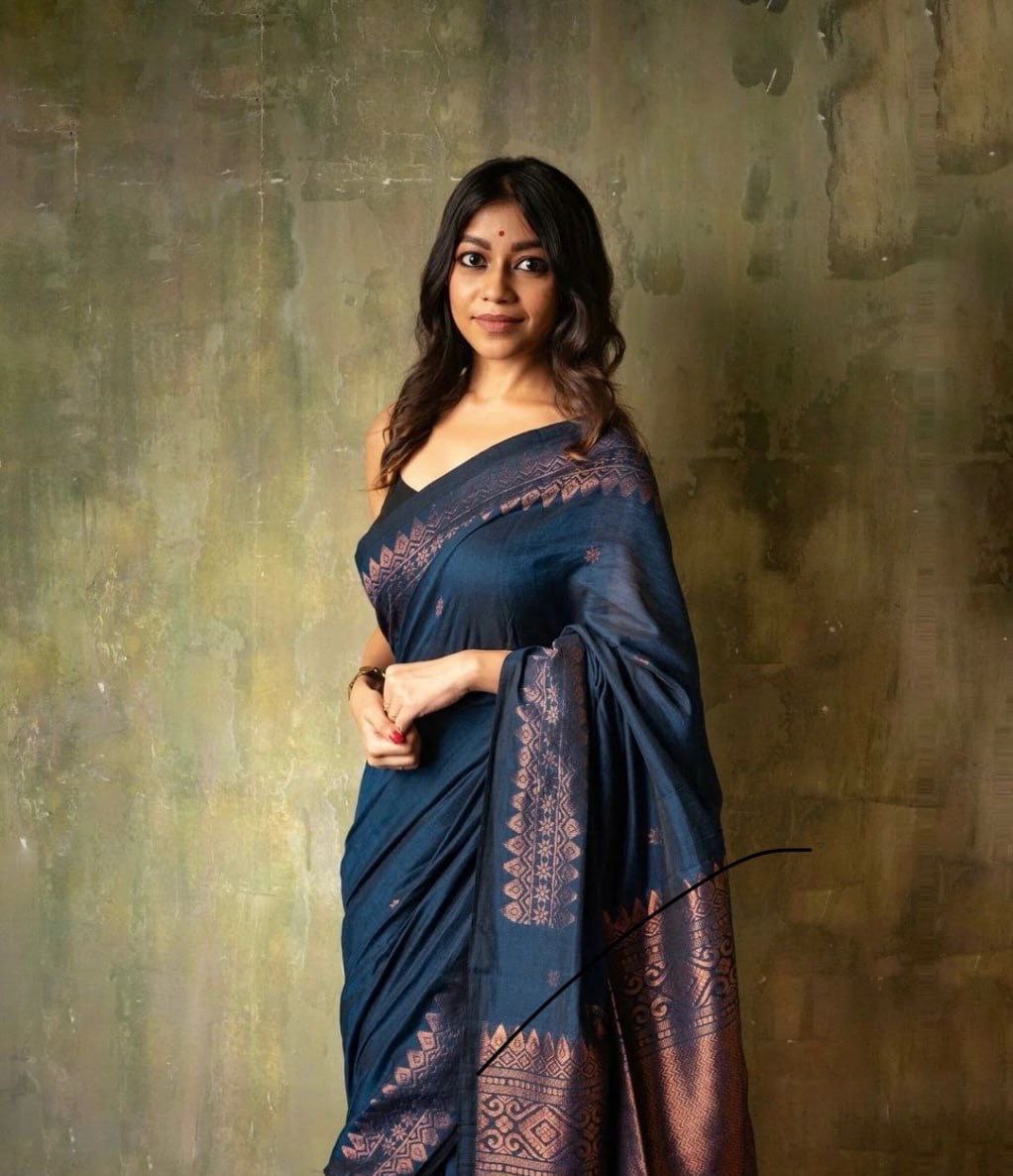 SOFT LICHI SILK SAREE