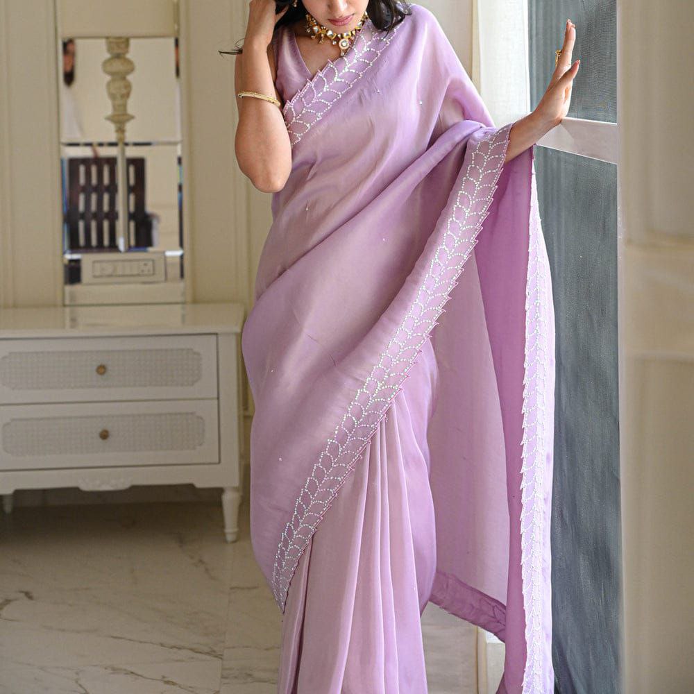 Premium Pure Rangoli Silk Saree