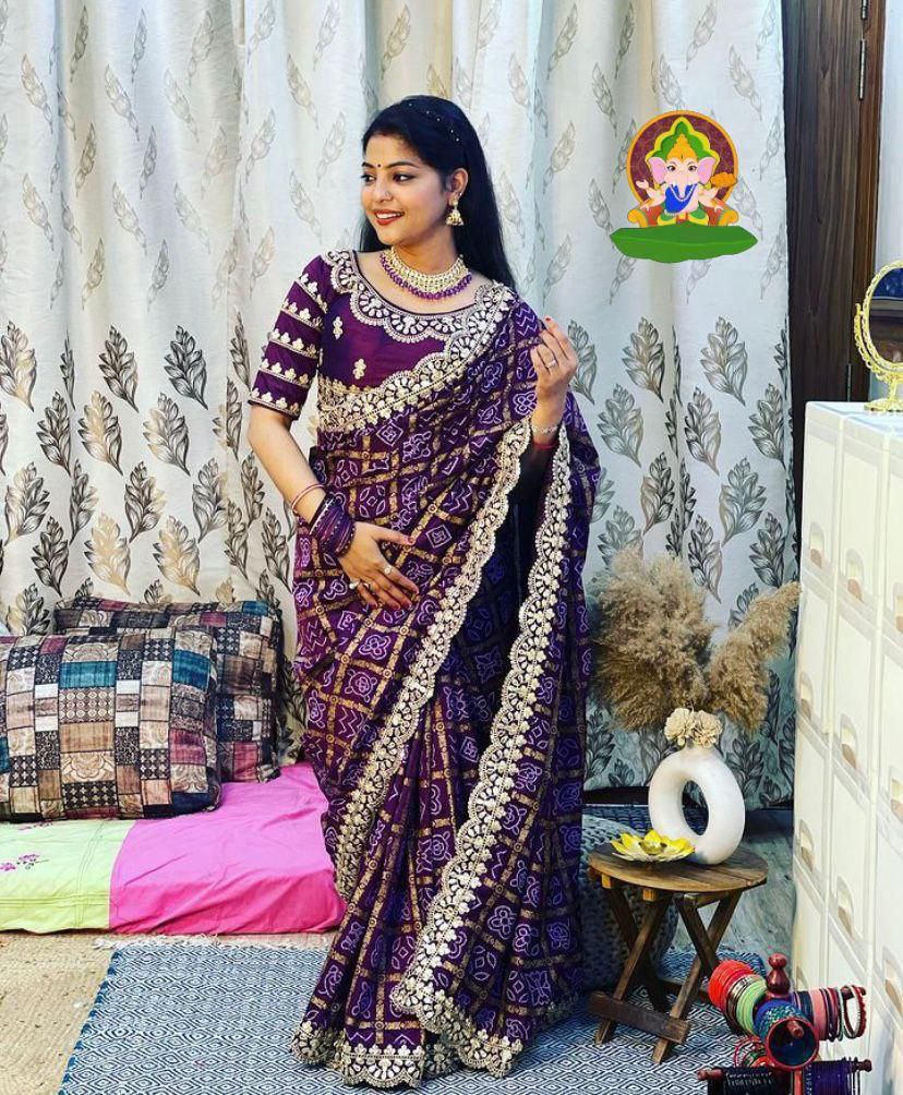 Traditional Look Saree Best Fabric