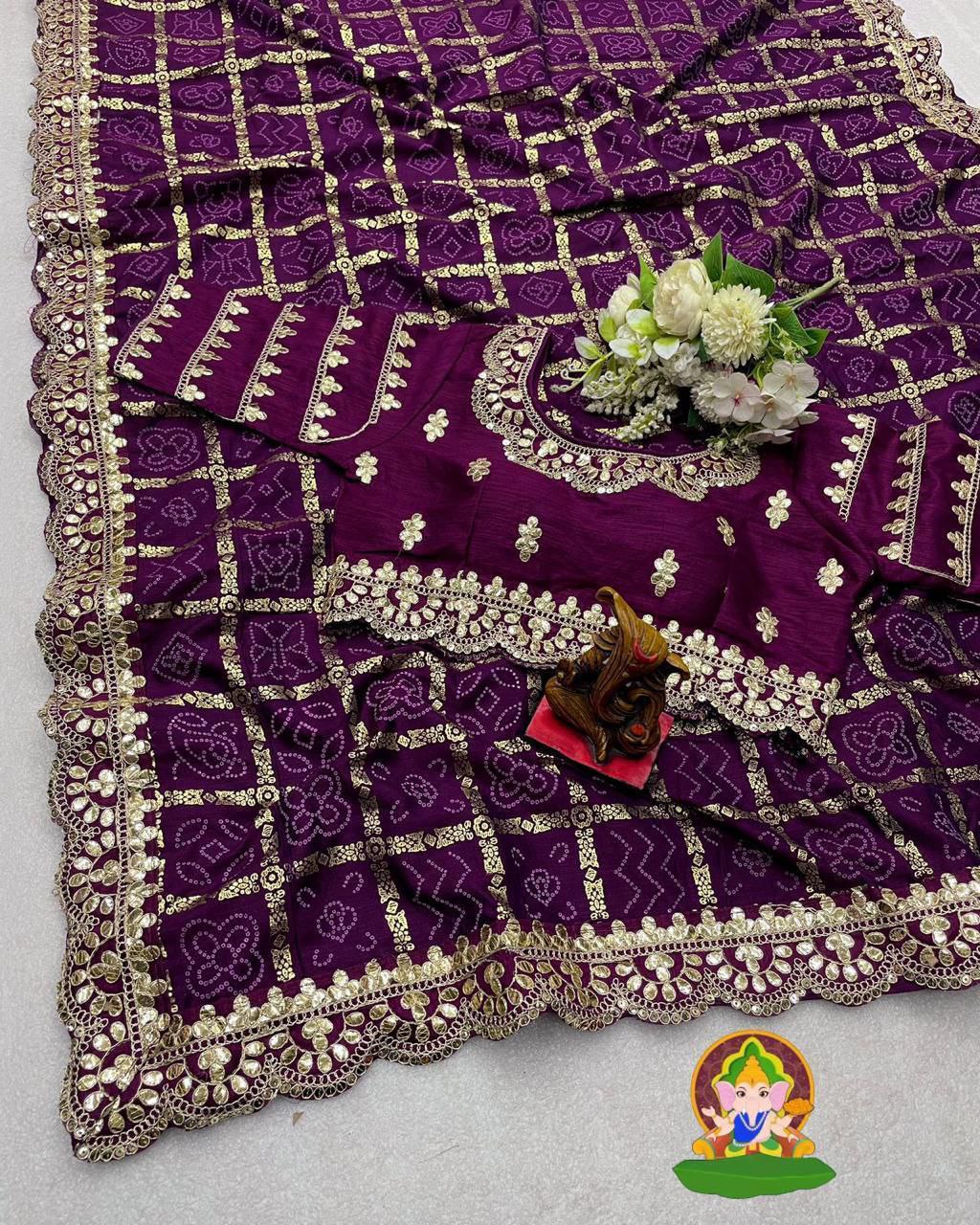 Traditional Look Saree Best Fabric