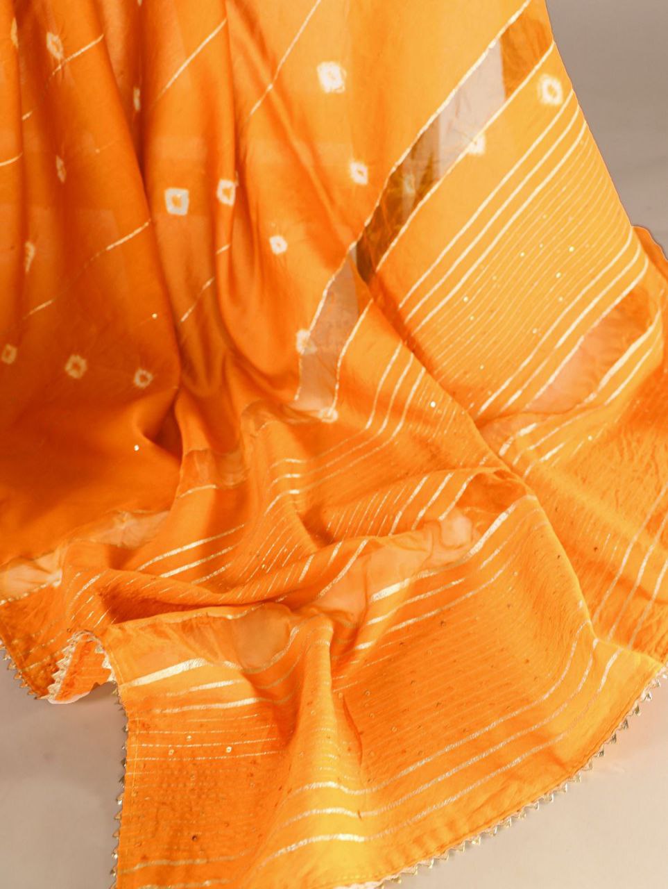 Viscose Chanderi Saree