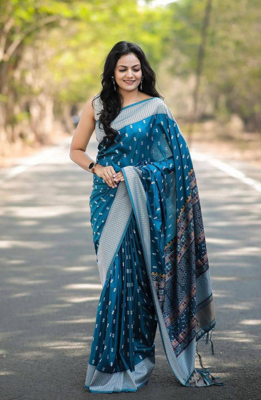 SOFT LICHI SILK CLOTH SAREE