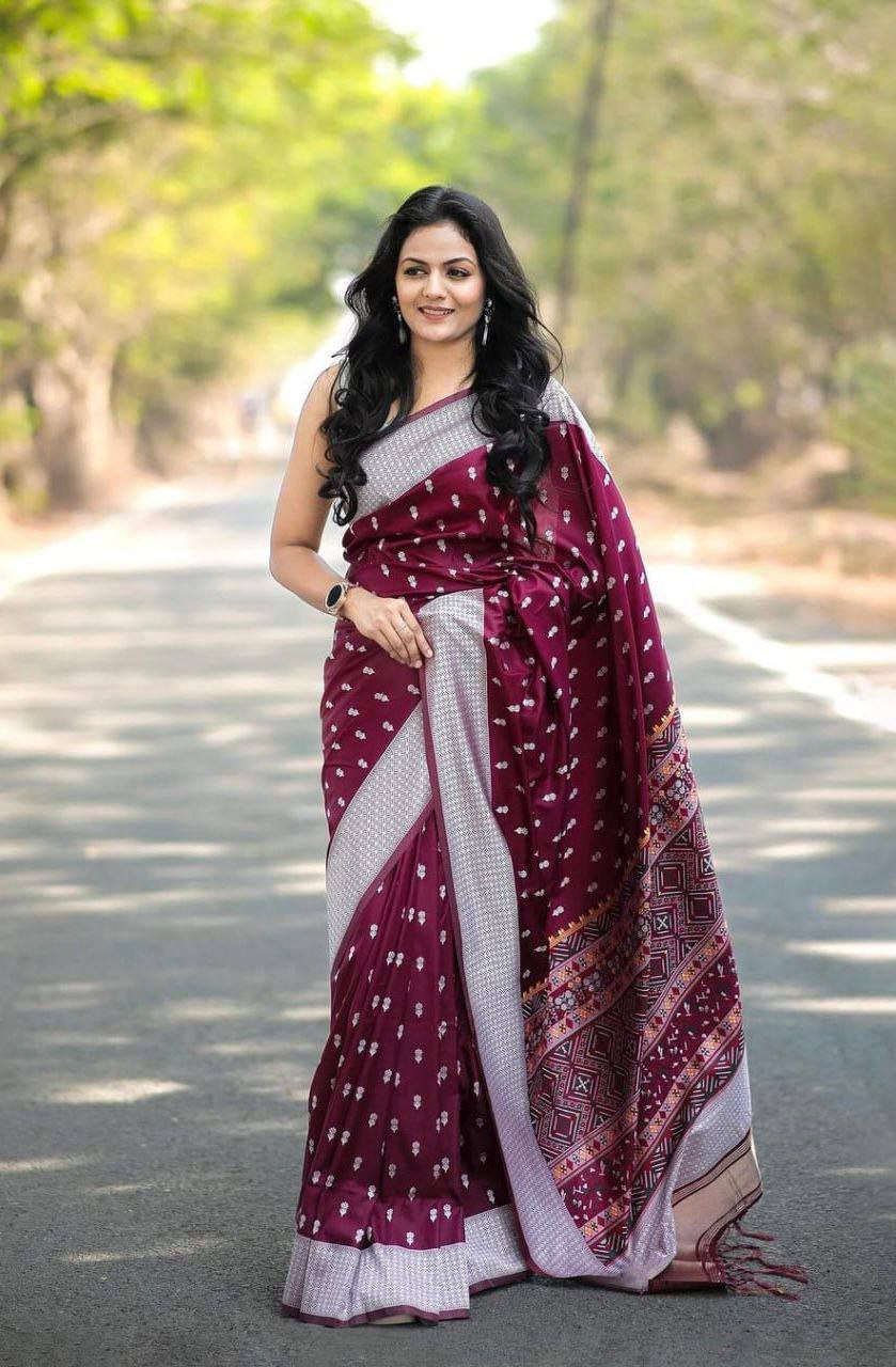 SOFT LICHI SILK CLOTH SAREE