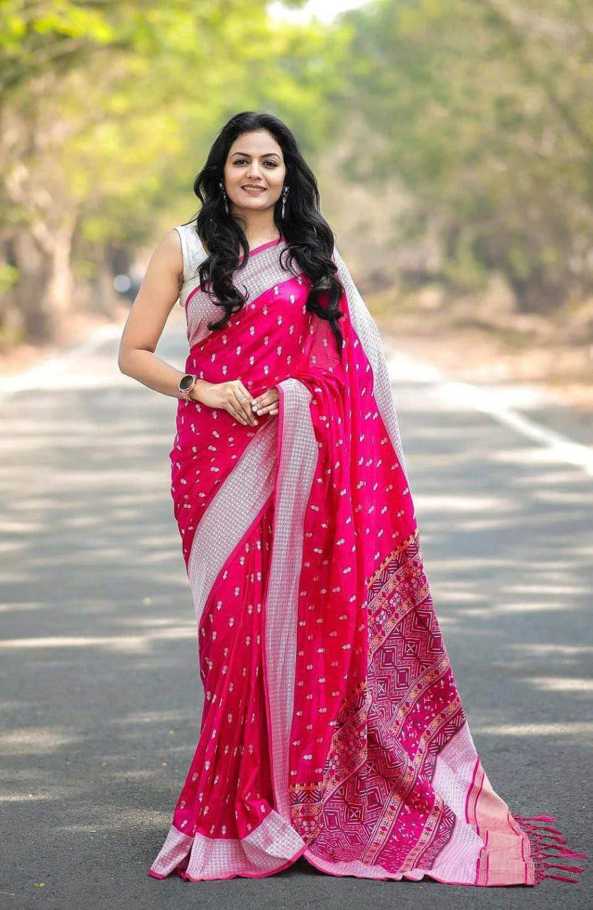 SOFT LICHI SILK CLOTH SAREE