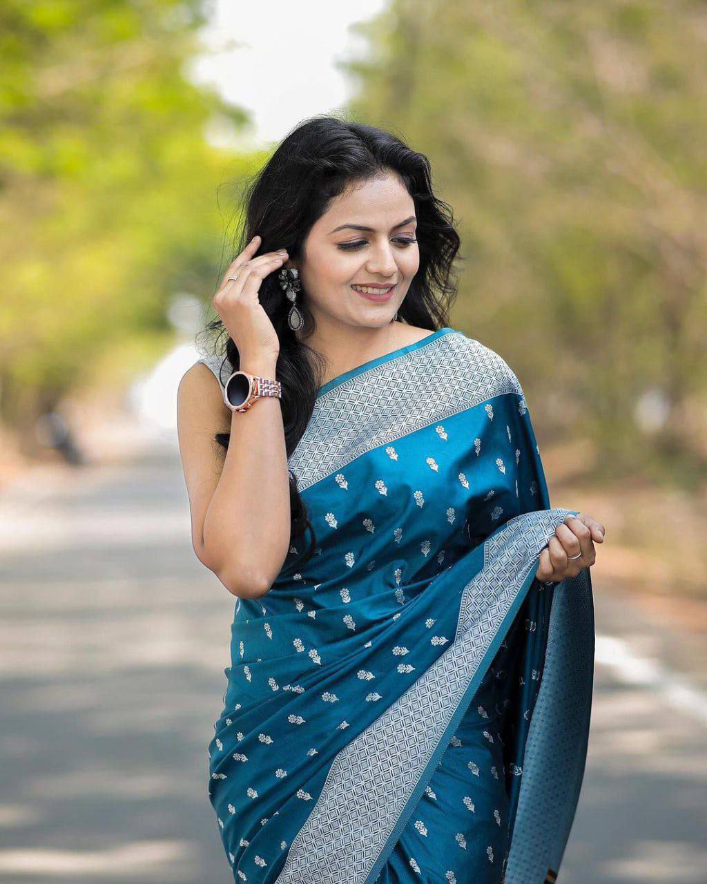 SOFT LICHI SILK CLOTH SAREE