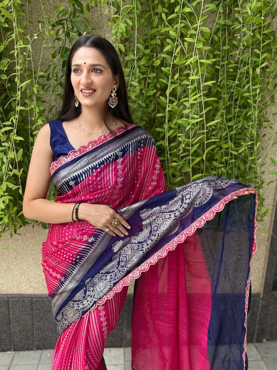 Chiffon Georgette Saree