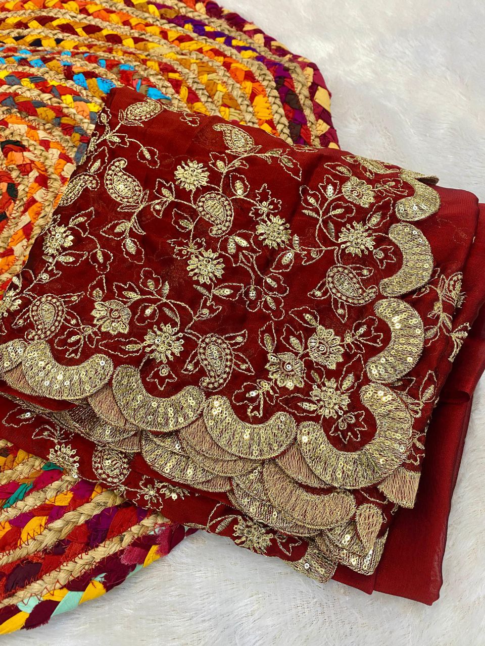 Rangoli Silk Fabric Saree